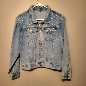 Denim Jacket with Flare